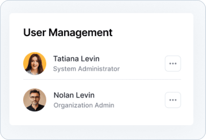 user management