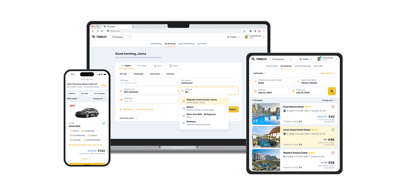 booking engine search form